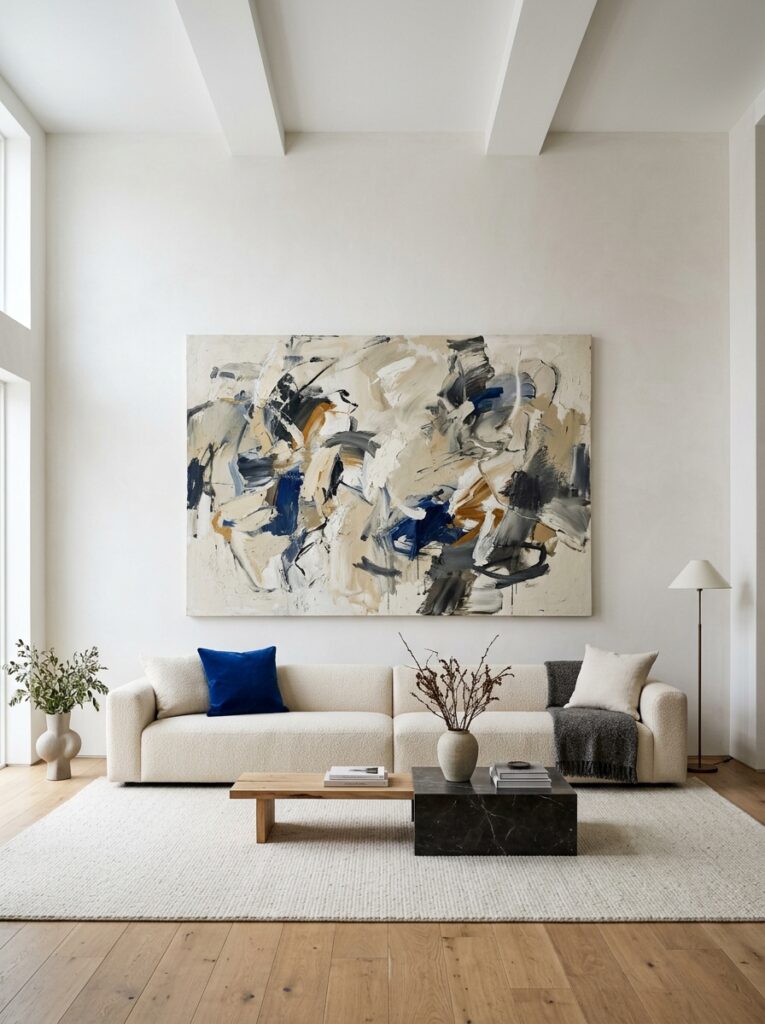 Let One Oversized Piece Carry the Room