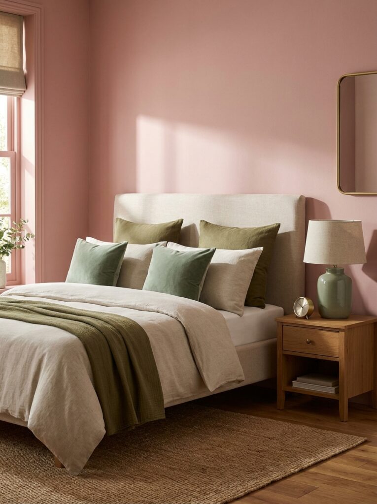 pink bedroom 